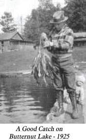 A Good Catch on Butternut Lake